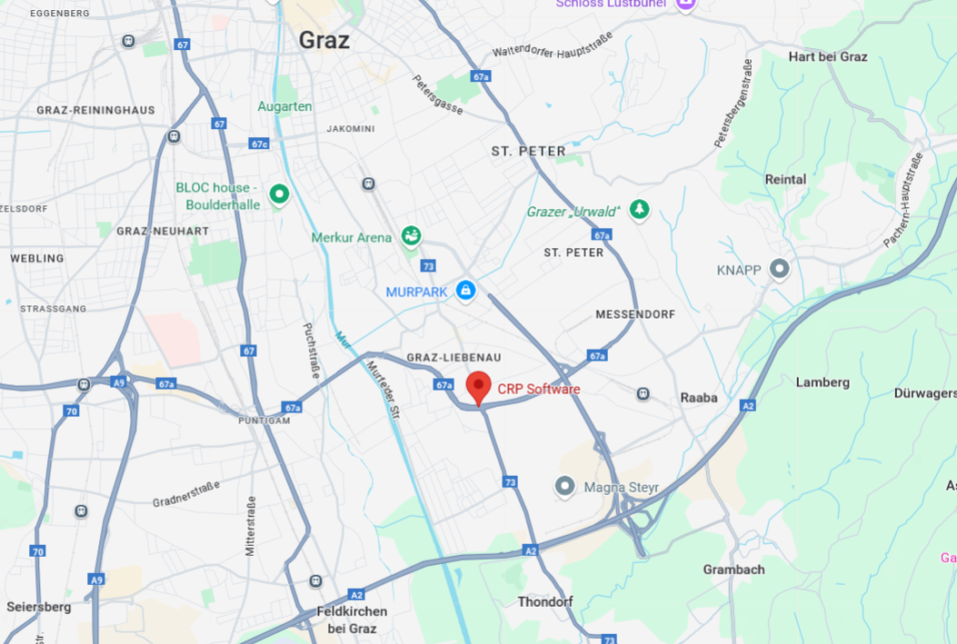 CRP Software Standort Graz - Karten Vorschau